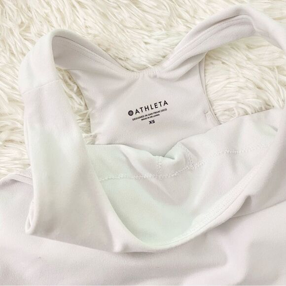 Athleta White Tank Top - Picture 3 of 4